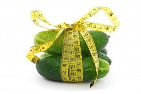 黄瓜适合一周内减肥。